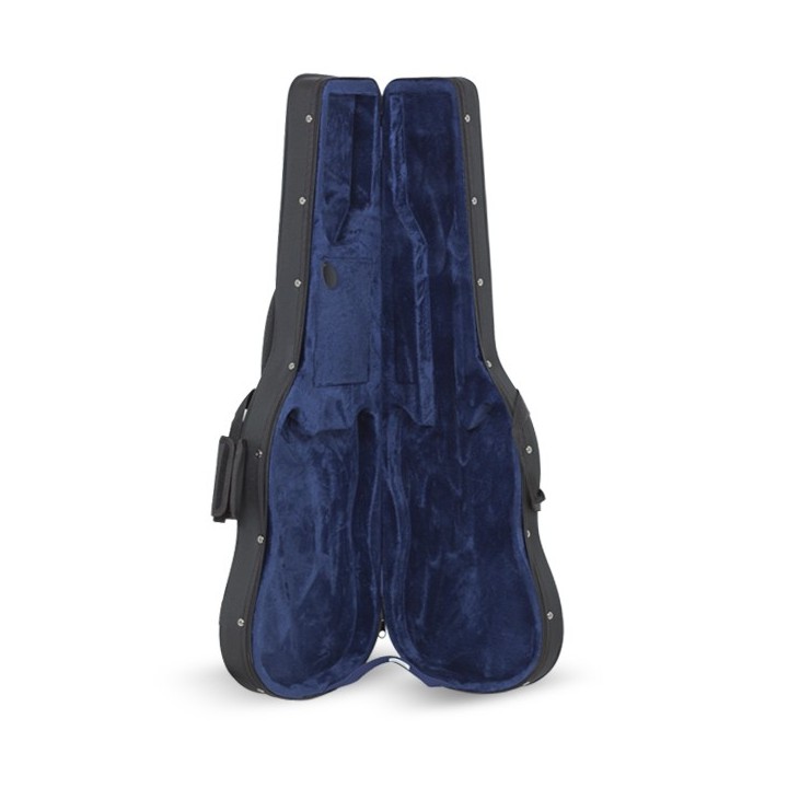 Estuche Guitarra Electrica Styrofoam Interior Azul