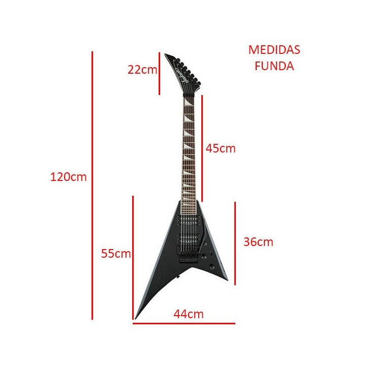 Funda Electrica Jackson Randy Road Mochila