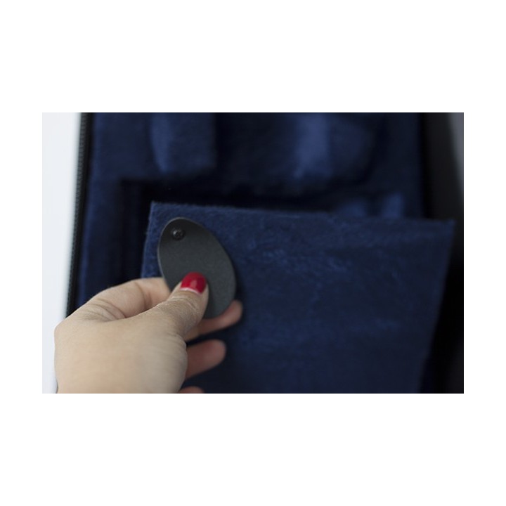 Estuche Guitarra Clasica Styrofoam Interior Azul