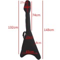 Funda Bajo Flying V Mochila Funda Bajo Flying V Mochila