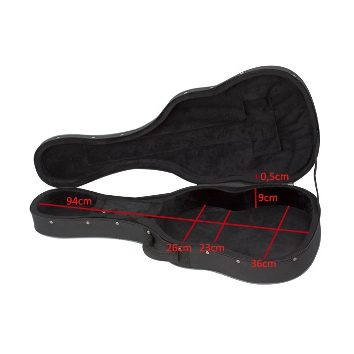 Estuche Guitarra Cadete 3/4 Styrofoam