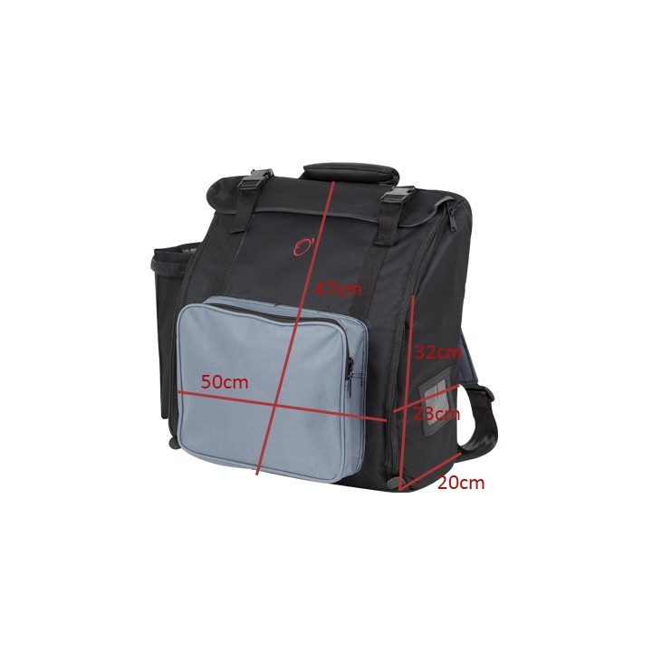 Funda Acordeon 120 Bajos 25mm Mochila