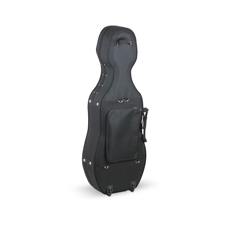 Estuche Violonchelo 3/4 Styrofoam Mochila y Ruedas