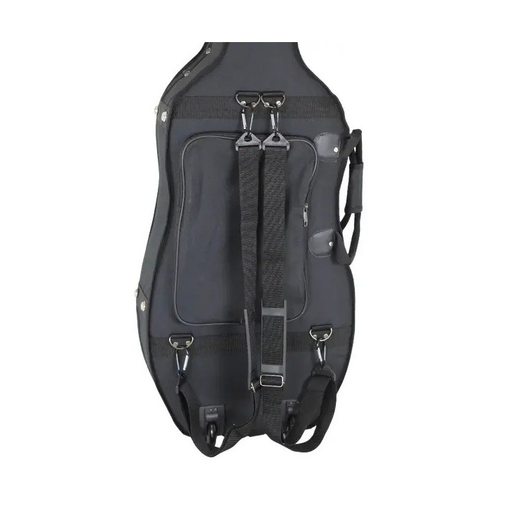 Estuche Violonchelo 4/4 Styrofoam Mochila y Ruedas