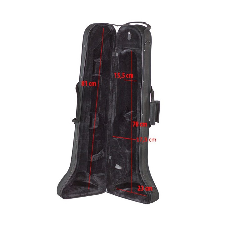 Estuche Trombon Tenor Styrofoam