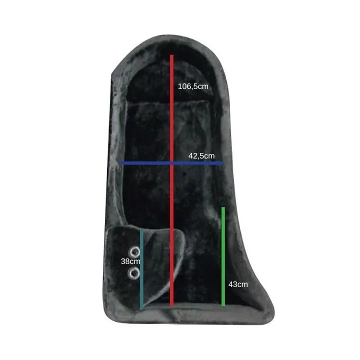 Estuche Tuba Campana 45,5 Cms