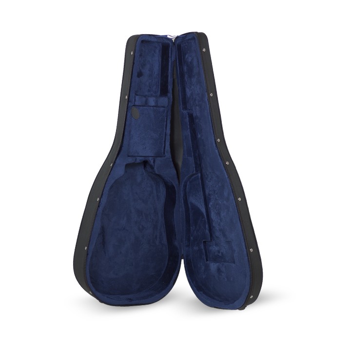 Estuche Guitarra Acustica Styrofoam Interior Azul