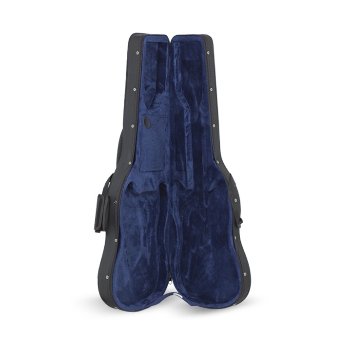 Estuche Guitarra Electrica Styrofoam Interior Azul
