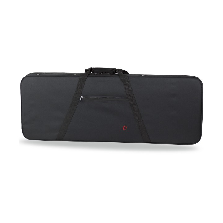 Estuche Guitarra Electrica Styrofoam Rectangular Interior Naranja