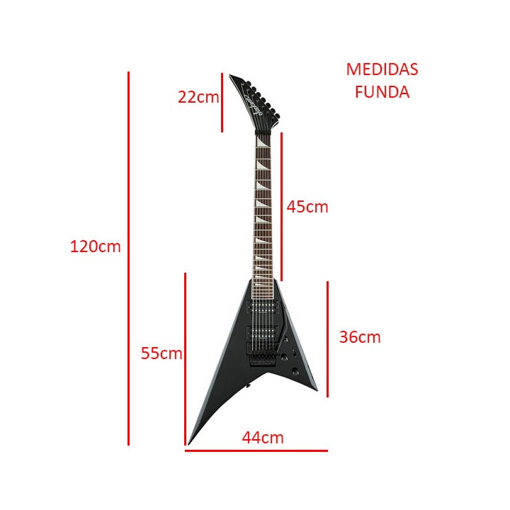 Funda Electrica Jackson Randy Road Mochila