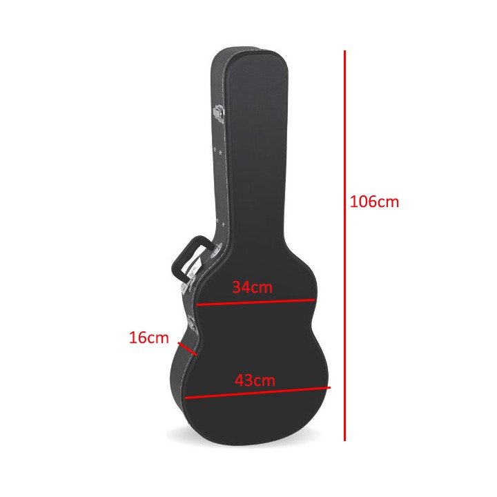 Estuche Guitarra Clasica Madera