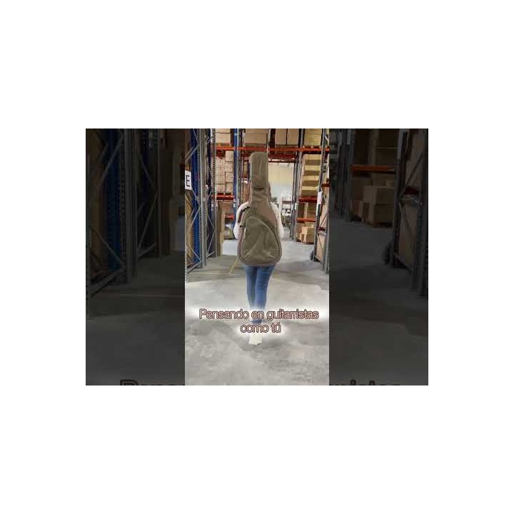 Funda Guitarra Acustica 20mm PE -B Mochila