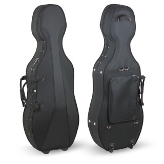 Estuche Violonchelo 3/4 Styrofoam Mochila y Ruedas