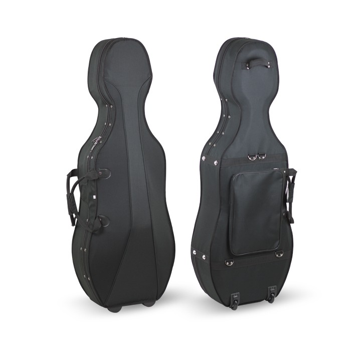 Estuche Violonchelo 3/4 Styrofoam Mochila y Ruedas