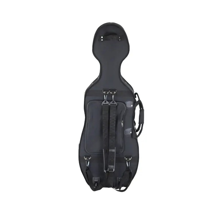 Estuche Violonchelo 1/2 Styrofoam Mochila y Ruedas