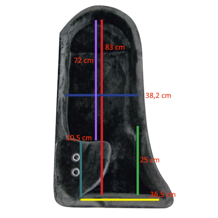 Estuche Tuba Campana 36,5 Cms